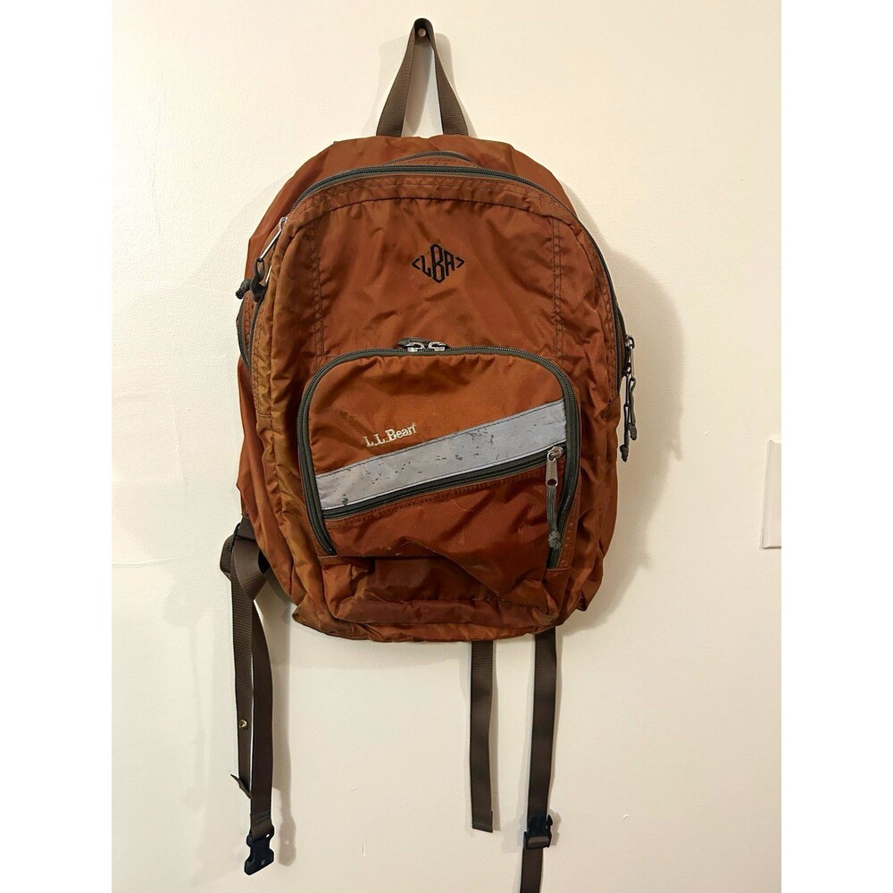 L.L.Bean Orange Vintage Gorpcore 90s Retro Campus Y2K Outdoor